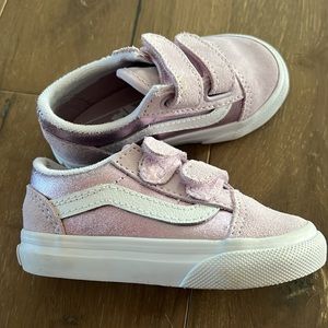 Purple toddler vans size 5